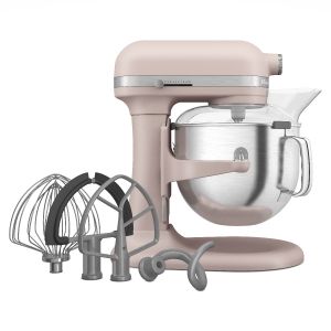 KitchenAid 7-Quart Bowl-Lift Stand Mixer (Feather Pink)