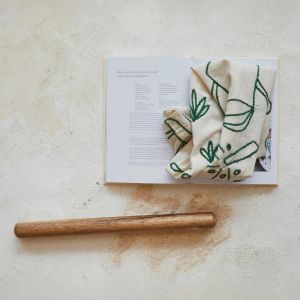 Creative Co-Op Sugar Wood Rolling Pin